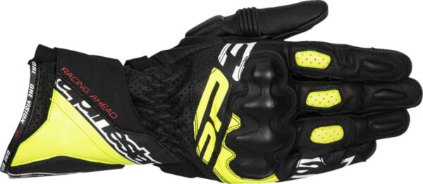 GLOVE SP-3 BLK/FLUO YEL/WHT L