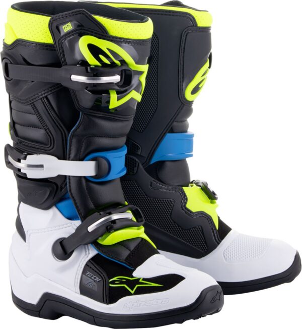 BOOT TECH7S BK/BL/YL 8
