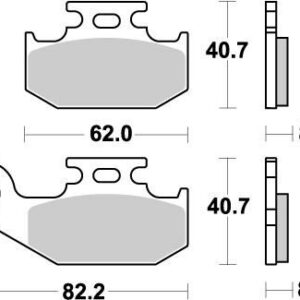 BRAKE PAD NITRO