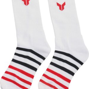SOCKS 3PK WHITE SM/MD