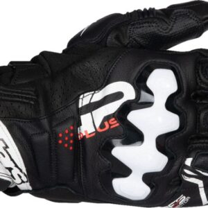GLOVE GP+ R V3 LTHR BLK/WHT M