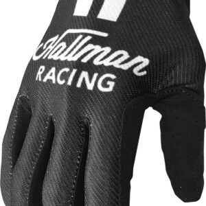 GLOVE MNSTY ROOST BK/WH LG