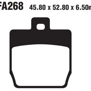 BRAKE PAD SFA ORG SCOOTER