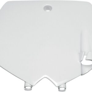 PLATE # FRT KTM65 WHT