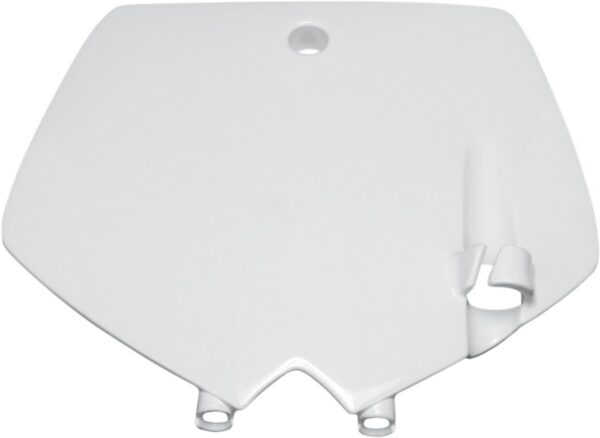 PLATE # FRT KTM65 WHT