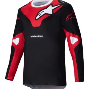 JERSEY RACER VEIL BLACK/RED S
