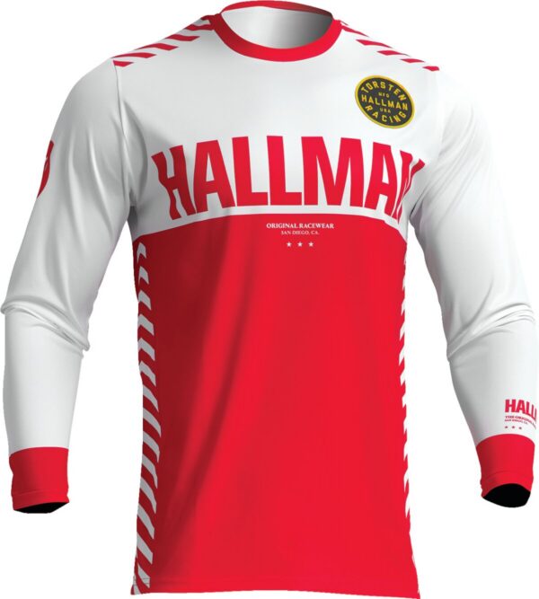 JERSEY DIFFR SLICE WH/RD XL