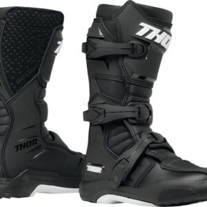 BOOT YTH BLITZ XR BK/WH 5