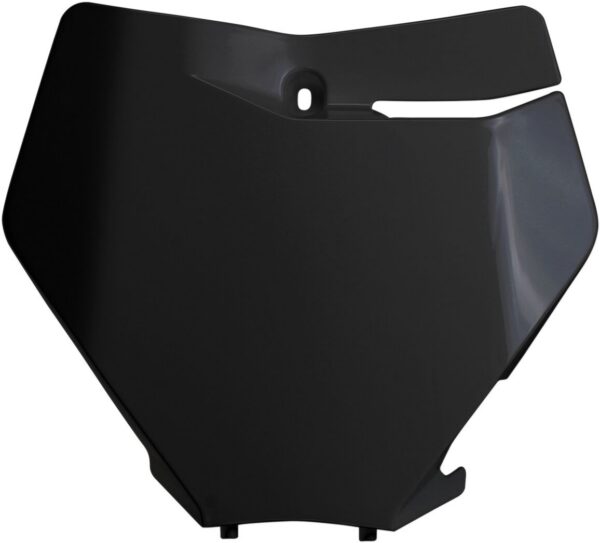 PLATE# FRT SX/SXF 19-22 BLACK