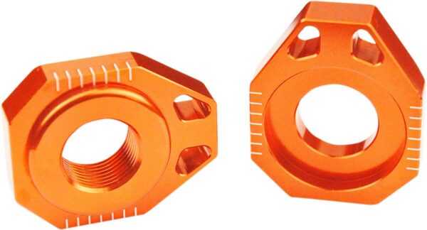 AXLE BLOCKS KTM ORANGE