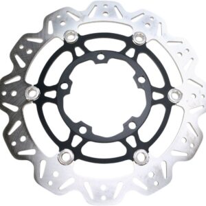 BRAKE RTR FLT VEE WAVE BLK FR