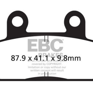 BRAKE PAD VEE SEMISNTRD