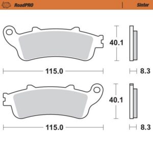 BRAKE PAD SINTER REAR