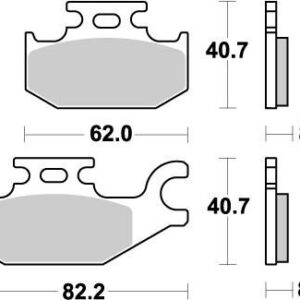 BRAKE PAD NITRO