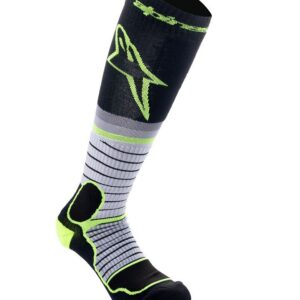 SOCK MX PRO BLK/GY/YLW S