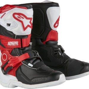 BOOT T3S KIDS WT/BK/R 12