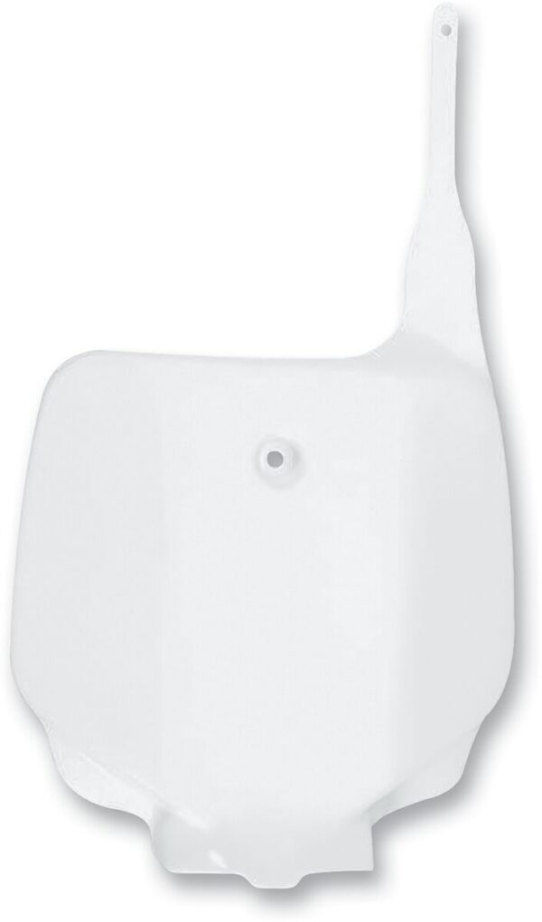 FRT#PLATE KX80/85 98-13 WHT