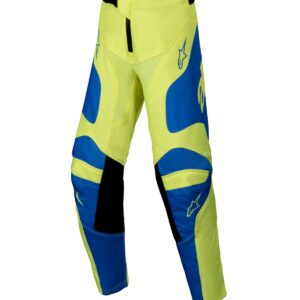 PANT YTH RACER VEIL YELLOW/BLU