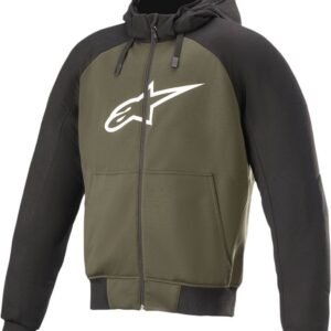 JACKET HOOD CHROME B/GN S