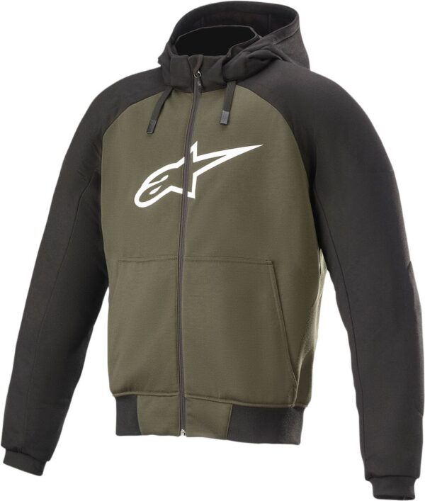 JACKET HOOD CHROME B/GN S