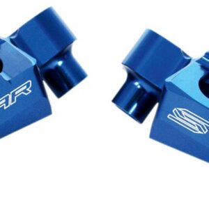 FOOTPEGS STD SCAR BL.
