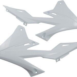SHROUD RAD RMZ450 18- WHITE
