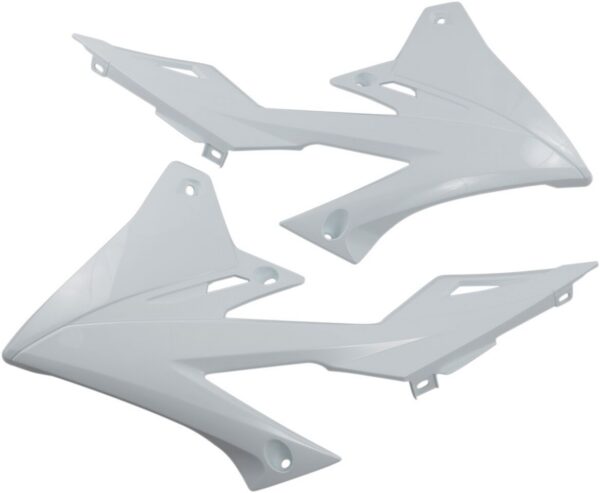 SHROUD RAD RMZ450 18- WHITE