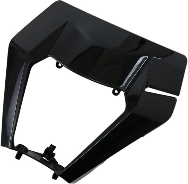 HEADLIGHT EXC 17-19 BK
