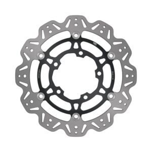 BRAKE RTR FLT VEE WAVE BLK FR