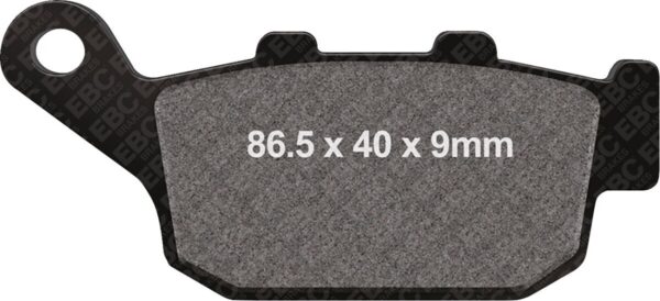 BRAKE PAD VEE SEMISNTRD