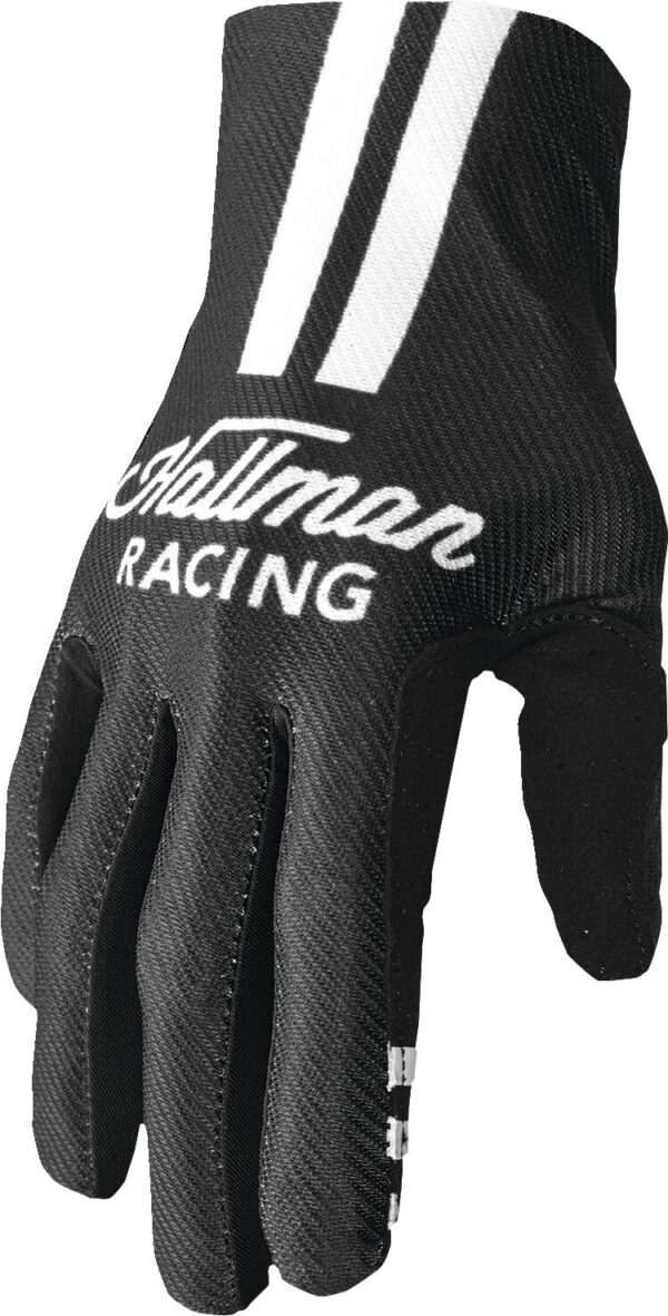 GLOVE MNSTY ROOST BK/WH SM