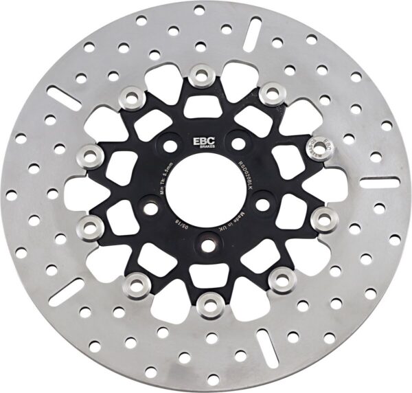BRAKE ROTOR FLT RSD RND BLK
