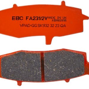 BRAKE PAD VEE SEMISNTRD