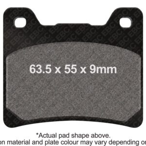 BRAKE PAD EBC EPFA088HH