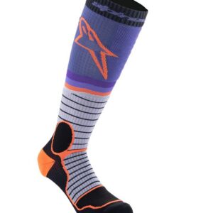 SOCK MX PRO PUR/BK/GY S