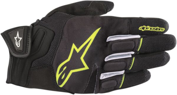 GLOVE ATOM BK/YL 2X