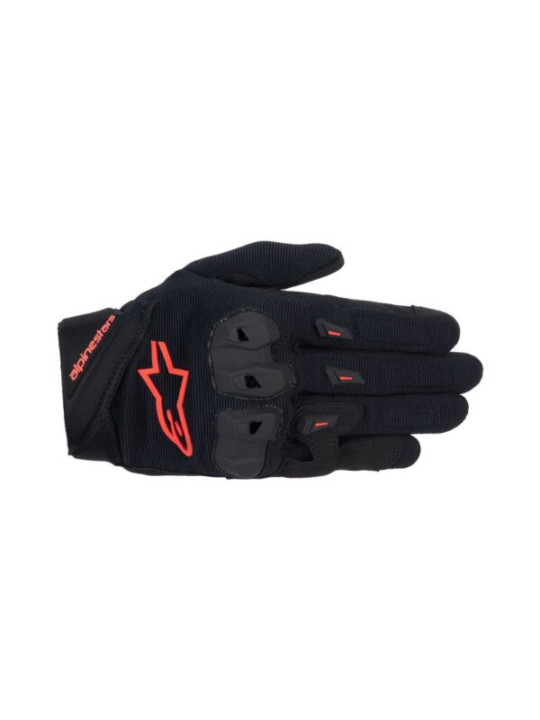 GLOVES 4W SP X 1 BK/RD FL M