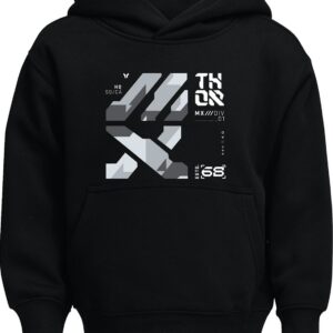 HOODIE YOUTH FORGE BLACK XL