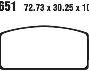 BRAKE PAD SINT R SERIES