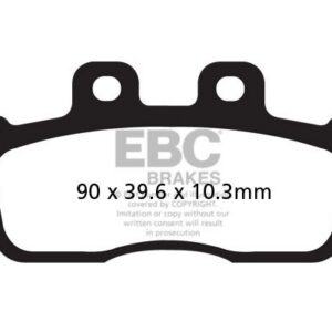 BRAKE PAD SFA ORG SCOOTER