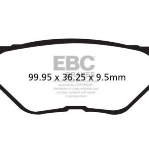 BRAKE PAD VEE SEMISNTRD