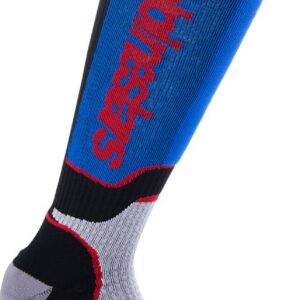 SOCK YTH MX+ BLK/WHT/BL