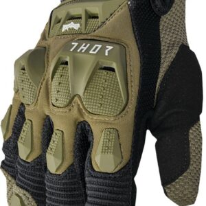 GLOVE TERRAIN ARMY/CHARCOAL 2X