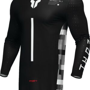 JERSEY SPORT RIOT BK/RD LG