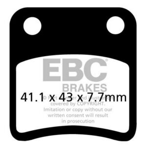 BRAKE PAD SFA ORG SCOOTER