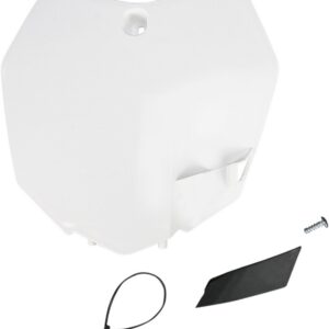 PLATE #FRT SX/SXF 13-15 WHT