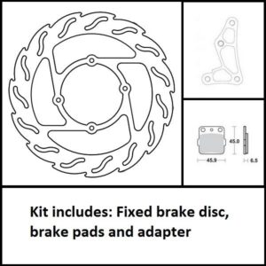 BRAKE KIT FRONT FIX 260MM