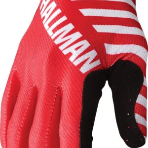GLOVE MNSTY SLICE WH/RD XL