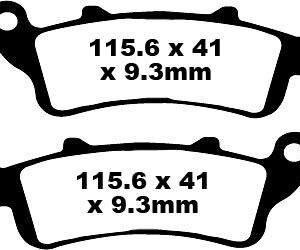 BRAKE PAD SFA ORG SCOOTER