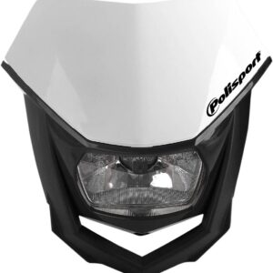 HEADLIGHT HALO WH/BK